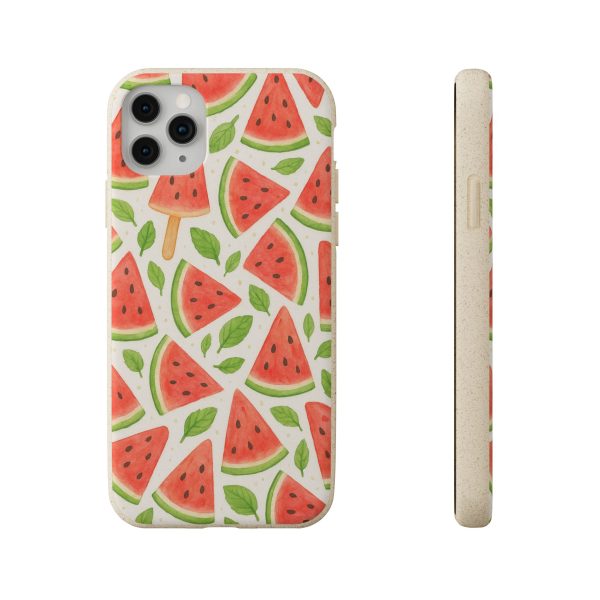 watermelon biodegradable phone case