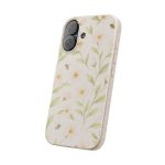 floral design biodegradable phone case