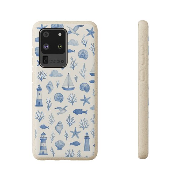ocean design biodegradable phone case